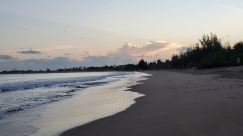 Beach Sunrise in Puerto Rico